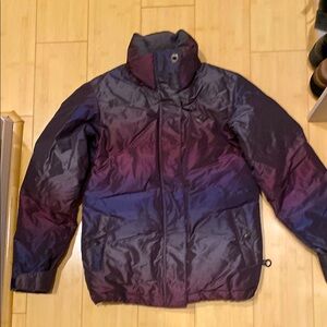 Roxy Purple Gradient Puffer Ski or Snowboard Jacket (kid or adult)
